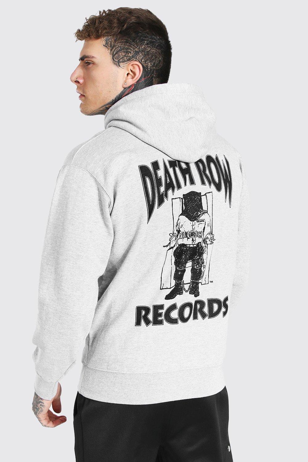 Death row 2025 records hoodie boohoo